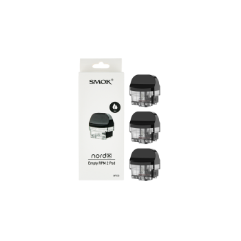 SMOK NORD X EMPTY RPM 2 POD 6ML PACK OF 3 COUNT (MSRP $9.99 EACH)
