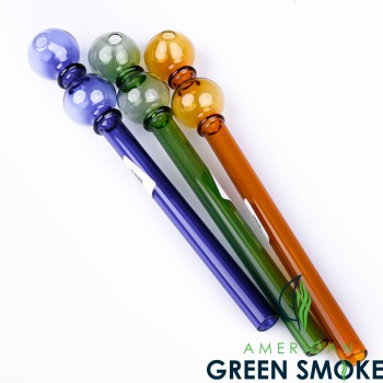 8" MIX COLOR TUBING DOUBLE BALL PIPE (MSRP $4.99 EACH)